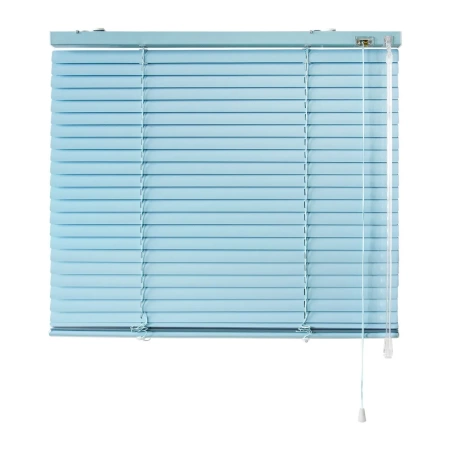 Жалюзи алюминиевые УЮТ цвет голубой