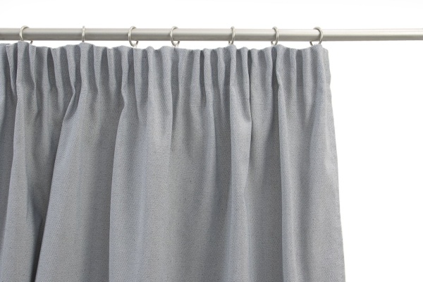 Портьера на тесьме "Лисса", 200х260 цвет темно-серый