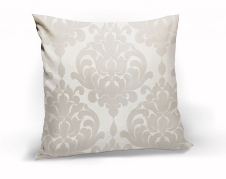 Подушка декоративная на молнии 40х40 см Acvitany цвет серо-бежевый