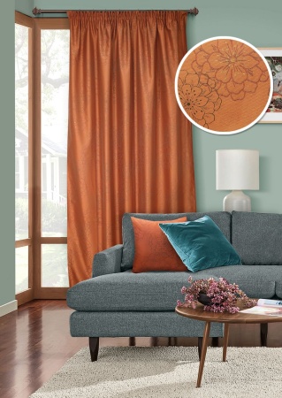 Штора на тесьме "Аморе Amore" 150х270