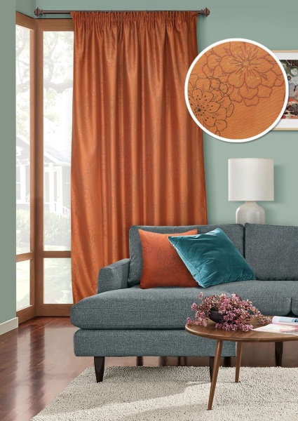 Штора на тесьме "Аморе Amore" 150х270