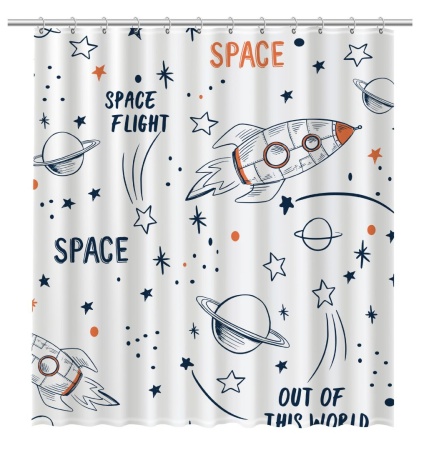 Штора для ванной Fixsen Space Штора для ванной Fixsen Space