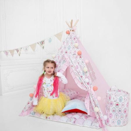 Комплект вигвама БомБон "Капкейк"