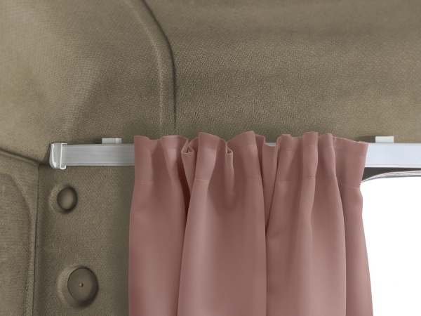 Комплект автоштор и карниза спального места Blackout - auto SK 240х160 (цвет: Кофе с молоком)