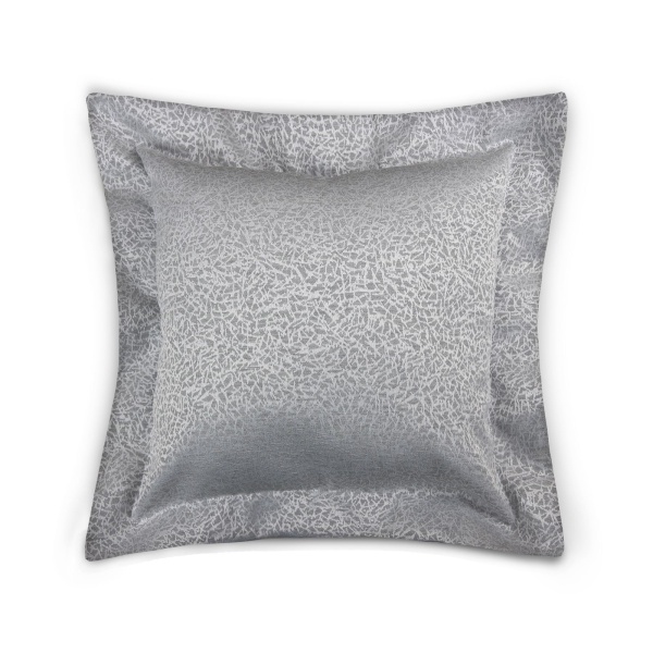 Подушка декоративная на молнии 50х50 см Талия цвет нежно-серый
