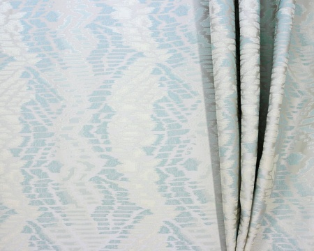 Комплект штор на тесьме "Salerno" 2 шторы 200х270, тюль 450х270 синий