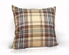 Подушка декоративная на молнии 39х39 см Grecia клетка