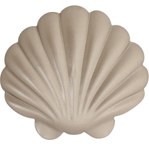 Клипса для штор Ракушка, Бронза
