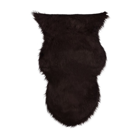 Коврик Vortex шкура овечья искусственная 55х90 цвет коричневый