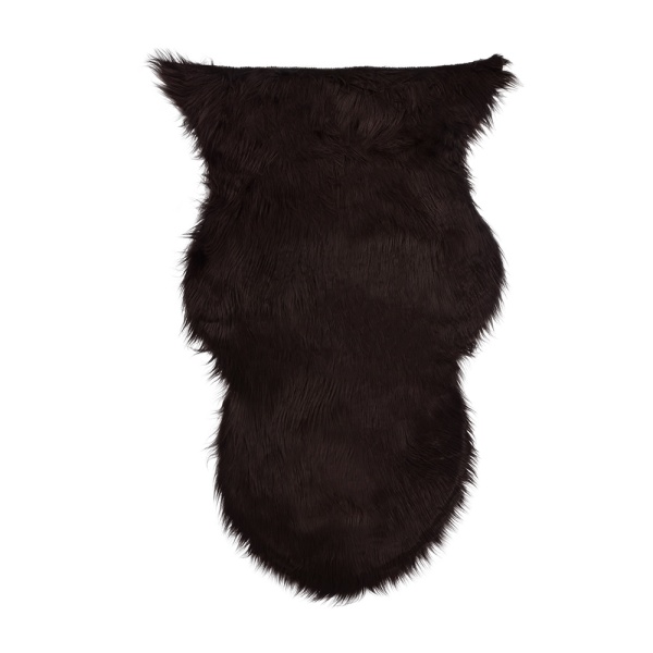 Коврик Vortex шкура овечья искусственная 55х90 цвет коричневый