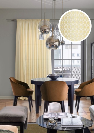 Штора на тесьме 200х270 см Rimeni цвет светло-бежевый