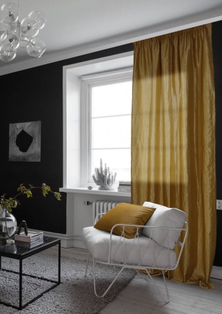 Штора на тесьме "Polo" 140х270 коричневый