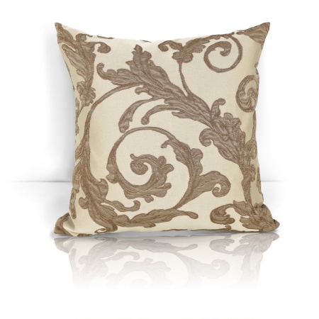 Подушка декоративная на молнии 40х40 см Viona цвет бежевый