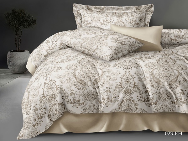 Cleo сатин реактивный "Perfecto" евро 200*220 беж