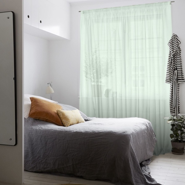 Тюль на тесьме 300х275 см Livadia цвет зеленый