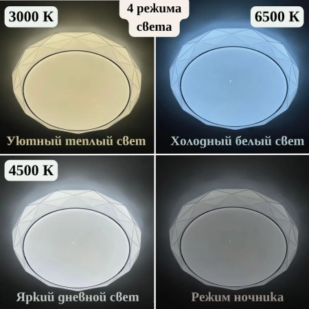 Светильник MyLight LED 96W с пультом управления