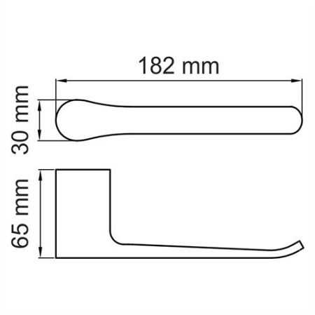 Держатель туалетной бумаги Glan K-5196