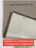 Римская штора Меланж, БЕЗ КАРНИЗА, цвет капучино