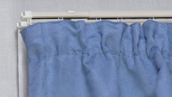 Карниз телескопический металлический двухрядный 160-300 см