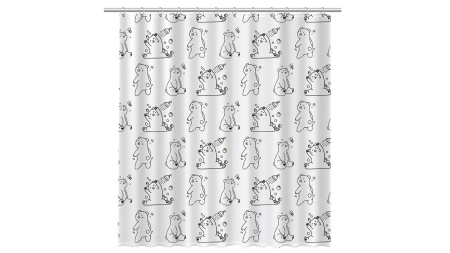 Шторка для ванной Fixsen Teddy Wash