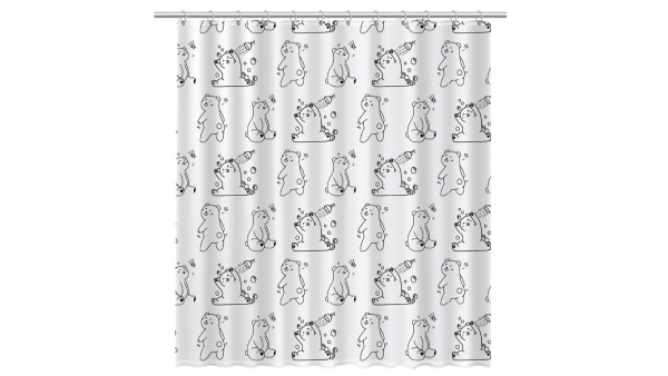 Шторка для ванной Fixsen Teddy Wash