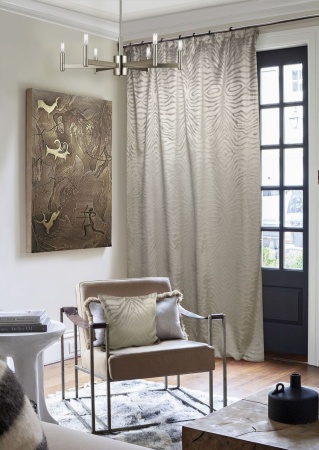 Штора на тесьме 136х270 см Dora с подхватом