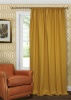 Портьера для спальни Hosta 140х280 цвет горчичный