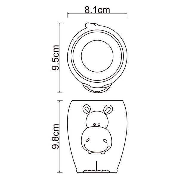 Стакан для зубных щеток Lippe K-8128