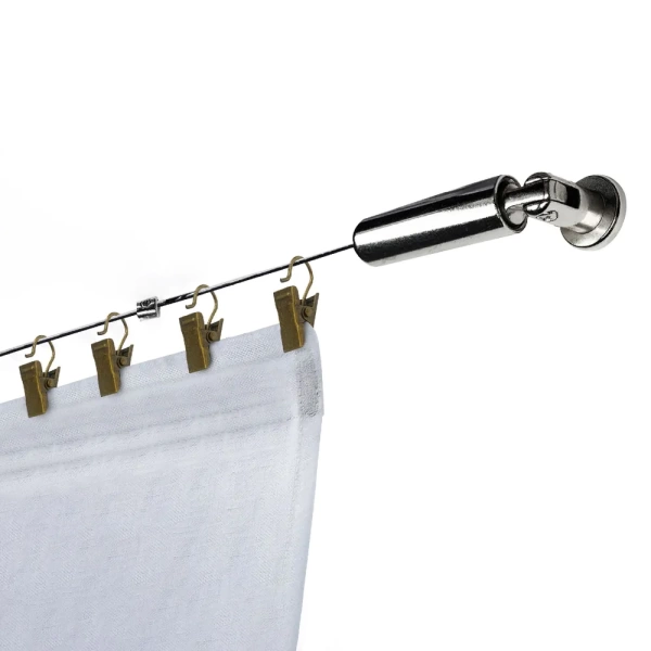 Крючки-зажимы для штор, 30 шт., латунь, арт.1178004