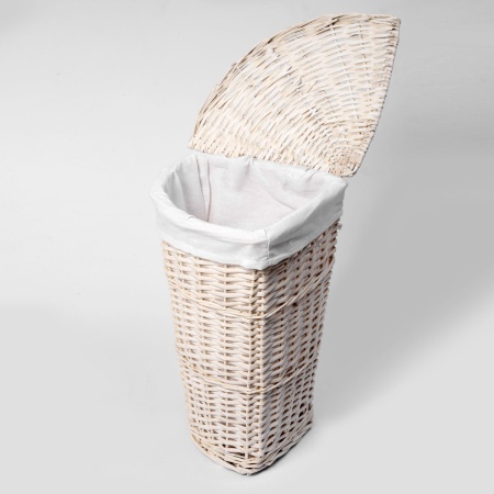 Плетеная корзина для белья с крышкой Vils WB-560-M