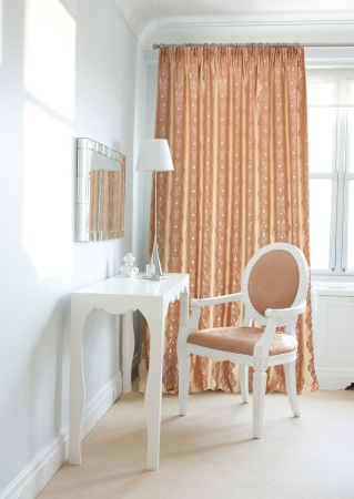 Штора на тесьме 200х275 см Modena цвет оранжевый