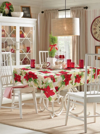 Отрез ткани для Скатерти "Christmas - М", 136х240 см