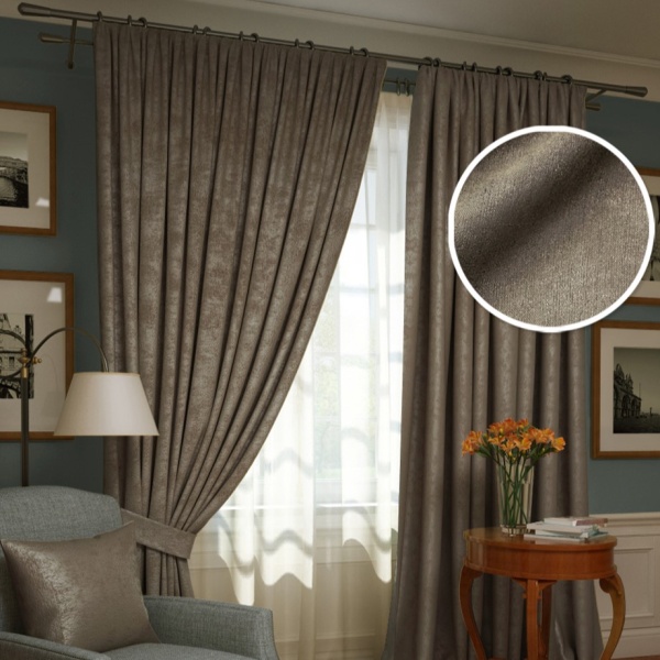 Комплект Плейн Люкс Plain Lux-SH 2 шт 220х280/500х280 коричневый