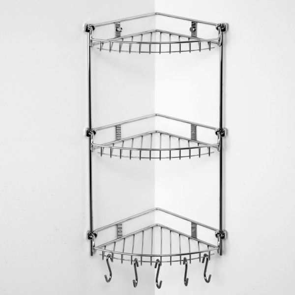 Полка металлическая тройная K-1233