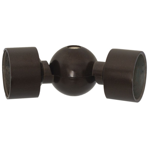 Эркерный элемент для направляющих, 20 мм, Шоколад