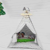 Вигвам для детей 'Зигзаг черный'