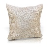 Подушка декоративная на молнии 40х40 см Stone цвет бежевый