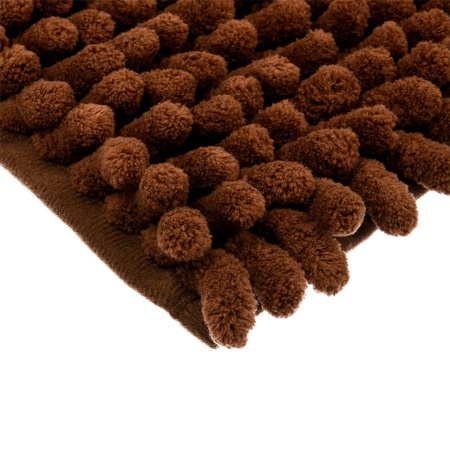 Коврик Vortex для ванной 60х90 SPA comfort цвет коричневый