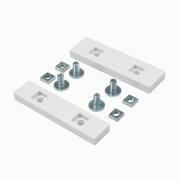 Соединитель для трехполосного профиля, белый