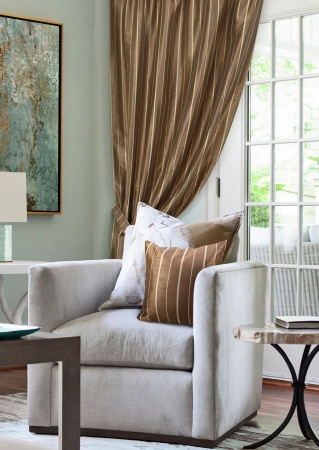 Подушка декоративная на молнии 40х40 см Cosma цвет бледно-коричневый