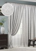 Комплект штор на тесьме "Rebecca" 2 шторы 200х270, тюль 450х270