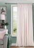 Штора на тесьме 250х300 Pudra с подхватом цвет бледно-розовый