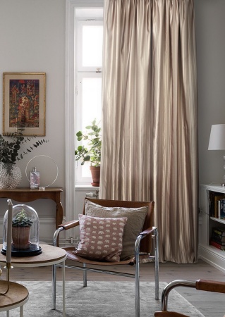 Портьера на тесьме "Briksent-SH" 200х270 коричневый