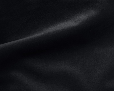 Штора на тесьме 200х270 Pudra с подхватом цвет черный