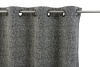 Штора на люверсах 200х260 см Ливит цвет черно-белый