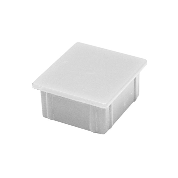 Заглушка полочной/опорной планки, 4 шт., цвет белый