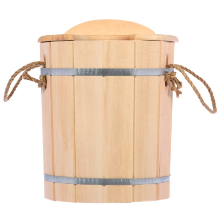 Запарник 16 л, с крышкой, липа "Hot Pot"