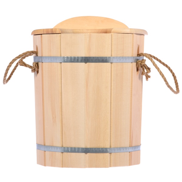 Запарник 16 л, с крышкой, липа "Hot Pot"