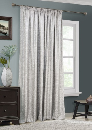 Штора на тесьме "Rebecca" 200х270 серый