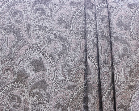 Комплект штор на тесьме "Samira" 2 шт 200х270, тюль 450х270 серый